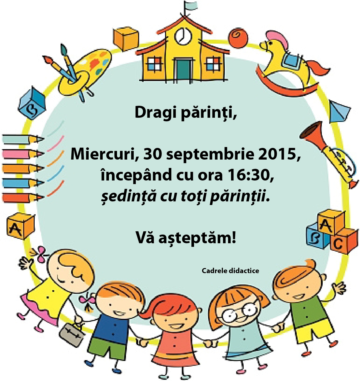 Sedinta cu toti parintii