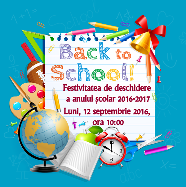 Festivitatea de deschide a anului scolar 2016-2017